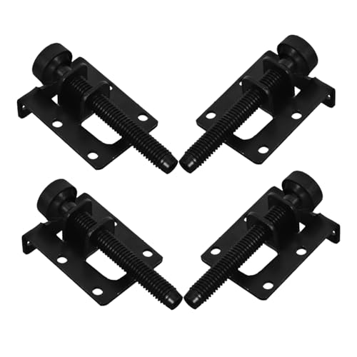 Operitacx 4 Stück Schwarze Verstellbare Möbel Nivellierfüße Robuste Eckstützen Höhenverstellbar rutschfest für Schränke Tische und Werkbänke Stabiler Halt für Büro und Zuhause Operitacx 4 Stück Schwarze Verstellbare Möbel Nivellierfüße Robuste Eckstützen Höhenverstellbar rutschfest für Schränke Tische und Werkbänke Stabiler Halt für Büro und Zuhause von Operitacx