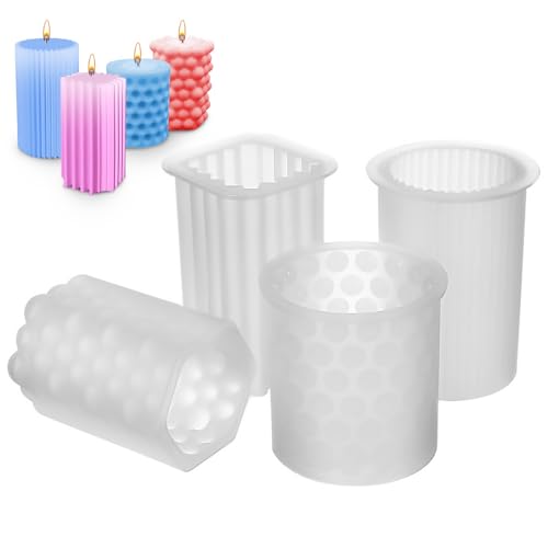Operitacx 4stücke Silikon Kerzenformen Kerzen Gießen Formen Für Stumpenkerzen Silikonformen Für Kerzenherstellung Kerzen Machen Für Kreative Diy-projekte Operitacx 4stücke Silikon Kerzenformen Kerzen Gießen Formen Für Stumpenkerzen Silikonformen Für Kerzenherstellung Kerzen Machen Für Kreative Diy-projekte von Operitacx