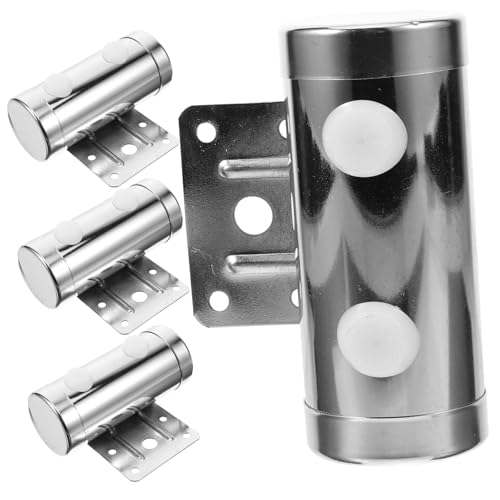 Operitacx 4 Stück Sofa Feet Hardware -Zubehör Bodenschutz für Möbelbeine Couch füße kleine Möbelbeine kommode Metallbeine für Möbel Ersatzbeine für Möbel Kabinettsbeine Stahl von Operitacx