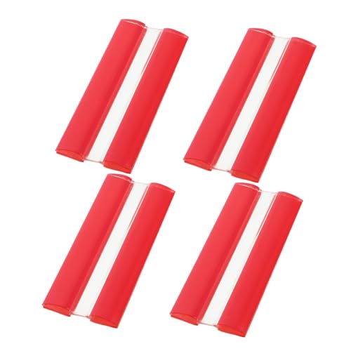 Operitacx 4 Stück Teiliges Acryl Selbstklebend für Kleine Schrank Boxdeckel Flexible Diy-möbelersatzteile Robuste Transparente Klebehilfen für Holztüren von Operitacx