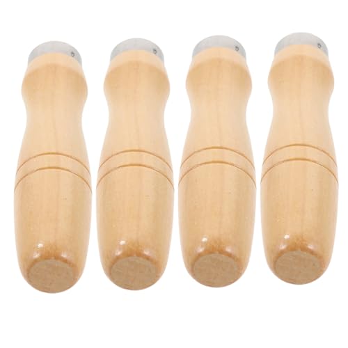 Operitacx 4 Stück Teiliges Ergonomisches Holzgriffset für Feilen Handgriff Lösung für Flach Halbrund Dreieck und Quadratische Feilen Operitacx 4 Stück Teiliges Ergonomisches Holzgriffset für Feilen Handgriff Lösung für Flach Halbrund Dreieck und Quadratische Feilen von Operitacx