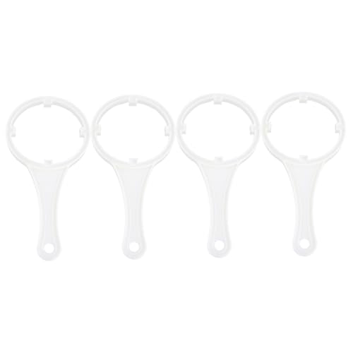 Operitacx 4 Stück Teiliges Filtergehäuse Schraubenschlüssel aus Robustem Kunststoff Wasserfilter Werkzeug für Standard Filterkartuschen unter Spüle und Umkehrosmose Systeme Einfaches Operitacx 4 Stück Teiliges Filtergehäuse Schraubenschlüssel aus Robustem Kunststoff Wasserfilter Werkzeug für Standard Filterkartuschen unter Spüle und Umkehrosmose Systeme Einfaches von Operitacx