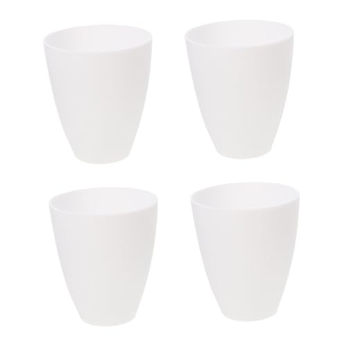 Operitacx 4 Stück Teiliges Kunststoff Lampenschirm Einfacher Lampenabdeckung Ersatz für Tischlampe Wandleuchte Nachttischlampe Dekorative Lampenschirme Weiches Licht Einfache Montage von Operitacx