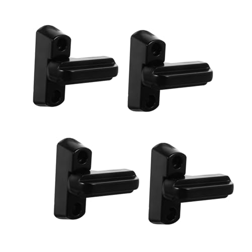 Operitacx 4 Stück Teiliges T Förmiges Fensterschloss aus Zinklegierung Extra Sichere Fenstersicherung für Innen und Außenschwenkfenster Einfache Montage Geräuscharmes Schließsystem Passend von Operitacx