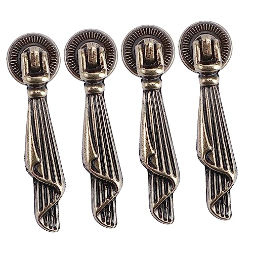 Operitacx 4 Stück Teiliges Vintage Möbelgriff Langlebiger Zinklegierung Retro Türgriff für Schränke Kommoden und Kleiderschränke Installieren Korrosionsbeständig Elegantes Design Operitacx 4 Stück Teiliges Vintage Möbelgriff Langlebiger Zinklegierung Retro Türgriff für Schränke Kommoden und Kleiderschränke Installieren Korrosionsbeständig Elegantes Design von Operitacx