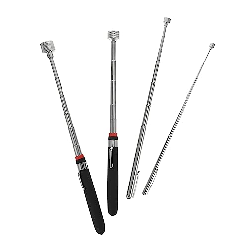 Operitacx 4 Stück Teleskop Magnetheber Set Teiliges Magnet Gadget zur Aufnahme von Metallteilen für Werkstätten Haushalte und Outdoor Aktivitäten Robust Flexibel und Leicht Einsetzbar Operitacx 4 Stück Teleskop Magnetheber Set Teiliges Magnet Gadget zur Aufnahme von Metallteilen für Werkstätten Haushalte und Outdoor Aktivitäten Robust Flexibel und Leicht Einsetzbar von Operitacx