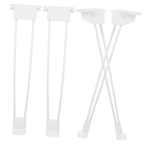 Operitacx 4stücke Haarnadel Tischbeine Metall Stabile Faltbare Tischfüße Für DIY Möbel Für Schreibtische Esstische Und Couchtische Einfache Installation von Operitacx