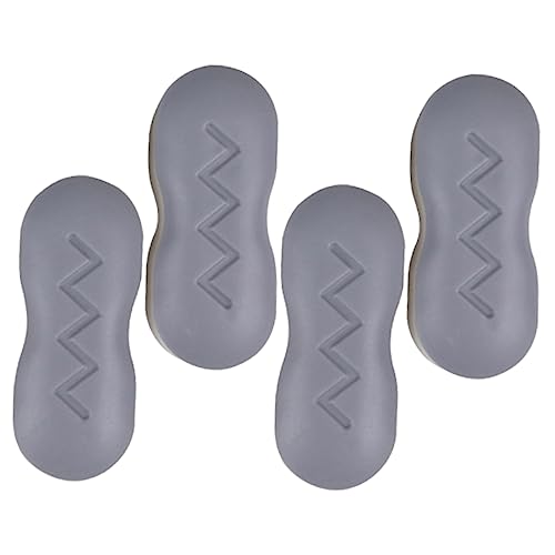 Operitacx 4 Stück Toilettensitz Pufferpads Rutschfeste Bumper für Wc Deckel Geräuschreduzierende Auflagen zur Verbesserung Des Toilettensitzes Einfache Montage und Langlebig von Operitacx