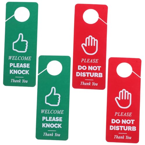 Operitacx 4 Stück Türschild mit Aufschrift Bitte Klopfen und Willkommen Filz Türhänger für Büro Besprechungen Schlafsaal Privatsphäre Schilder Einfach Aufzuhängen Modernes Design Operitacx 4 Stück Türschild mit Aufschrift Bitte Klopfen und Willkommen Filz Türhänger für Büro Besprechungen Schlafsaal Privatsphäre Schilder Einfach Aufzuhängen Modernes Design von Operitacx