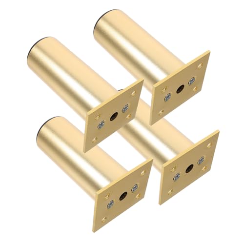 Operitacx 4 Stück Verstellbare Aluminiumlegierung Möbelfüße Sofa Schrankbeine Hohe Tragkraft Stabile Möbelbeine für Tisch Kommode Stuhl Wasserfest Sandgoldfarben Operitacx 4 Stück Verstellbare Aluminiumlegierung Möbelfüße Sofa Schrankbeine Hohe Tragkraft Stabile Möbelbeine für Tisch Kommode Stuhl Wasserfest Sandgoldfarben von Operitacx