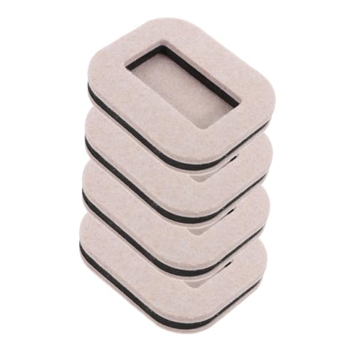 Operitacx 4 Stück Rutschfeste Möbelgleiter für Stühle Fußschutz für Holzfußböden Geeignet für Dicke und Durchmesser Strapazierfähige Filzunterlage für Langlebigen Schutz von Möbeln und Operitacx 4 Stück Rutschfeste Möbelgleiter für Stühle Fußschutz für Holzfußböden Geeignet für Dicke und Durchmesser Strapazierfähige Filzunterlage für Langlebigen Schutz von Möbeln und von Operitacx