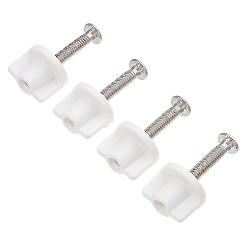 Operitacx 4 Stück wc sitz schrauben Toilettenschrauben Montage Universal- wc befestigungsschrauben wc-sitz installiert schrauben Toilettensitzschrauben Rostfreier Stahl Weiß Operitacx 4 Stück wc sitz schrauben Toilettenschrauben Montage Universal- wc befestigungsschrauben wc-sitz installiert schrauben Toilettensitzschrauben Rostfreier Stahl Weiß von Operitacx