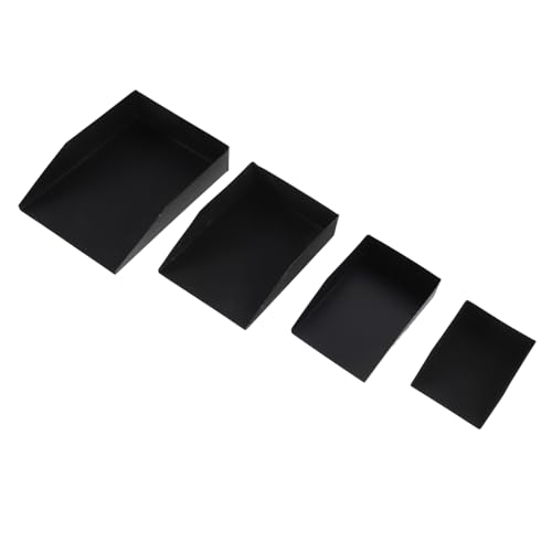 Operitacx 4-teiliges Schmuckperlenschaufel-Set, Flache Schaufel, Mini-schmuckwerkzeug, Basteln, Strassschaufel, Perlenschaufel, Schmuckzubehör Zum Sortieren Von Perlen von Operitacx