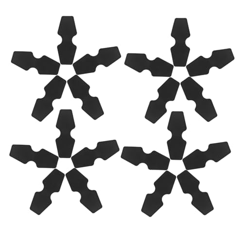 Operitacx 400 Stück Schmuck Display Karten aus Kraftpapier Faltbare Selbstklebende Halter für Armbänder Ohrringe Halsketten Blanko Innenfläche Kompakt und Tragbar für Kleinunternehmen von Operitacx