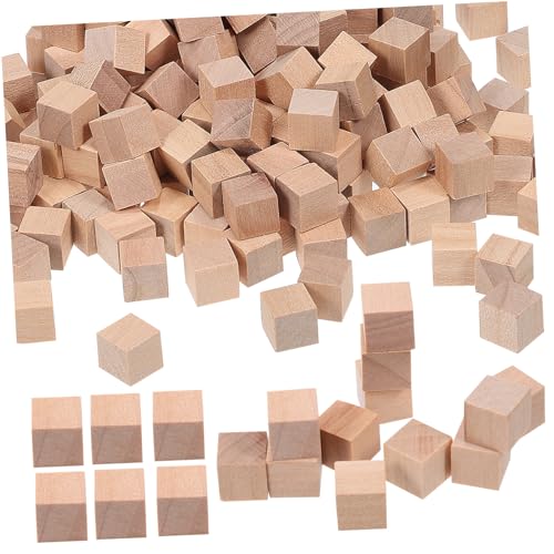 Operitacx 400 Stück Unbehandelte Holzklötzchen Kleine Quadratische Holzblöcke für DIY Bastelprojekte Glatte Oberfläche für Kreative Anwendungen Operitacx 400 Stück Unbehandelte Holzklötzchen Kleine Quadratische Holzblöcke für DIY Bastelprojekte Glatte Oberfläche für Kreative Anwendungen von Operitacx