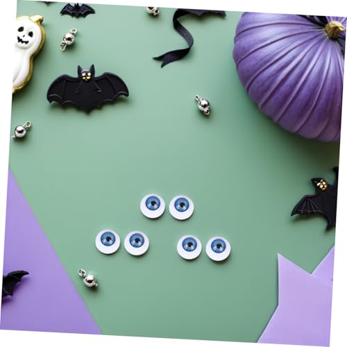 Operitacx 45 Stück Teiliges Kunststoff-sicherheitsaugen für Puppen und Kuscheltiere Realistische Blaue Augen für Häkeltiere für Halloween-Dekoration und DIY-spielzeugherstellung von Operitacx
