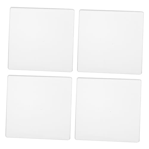 Operitacx 4stücke rutschfeste Waschmaschinenunterlage Stoßdämpfend Geräuschreduzierend Langlebige Silikonpads Für Waschmaschinen Und Möbel Transparent Antivibrationsschutz von Operitacx