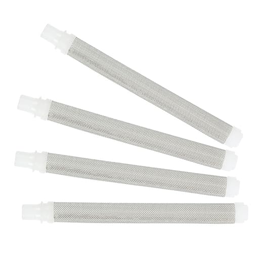 Operitacx 4Stücke Teiliges Filterset für Airless Spritzgerät Hochpräzise Farbspritzgerät Filter für Effizientes Arbeiten Kompatibel mit Meisten Spritzgeräten von Operitacx