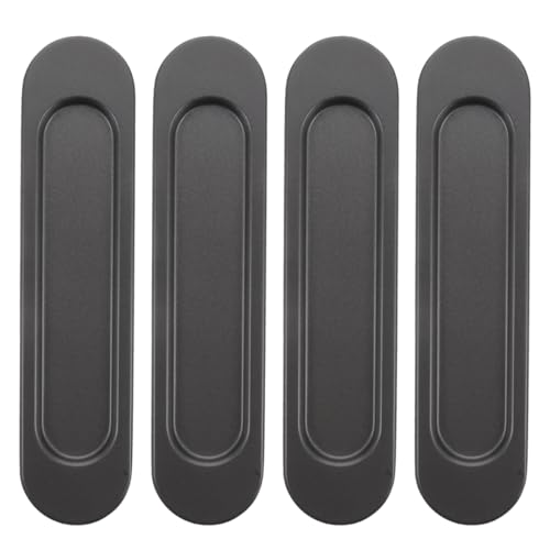 Operitacx 4Stücke Teiliges von Eleganten Schiebetürgriffen für Scheunentüren Mühelose Installation für Moderne Kleiderschränke und Möbel Geeignet Operitacx 4Stücke Teiliges von Eleganten Schiebetürgriffen für Scheunentüren Mühelose Installation für Moderne Kleiderschränke und Möbel Geeignet von Operitacx
