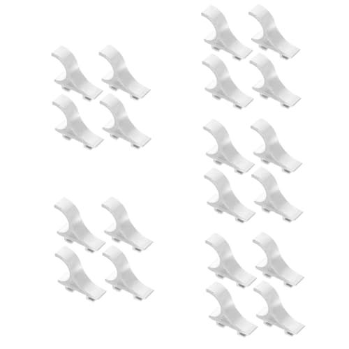Operitacx 5 Sätze Kühlschrank Regal Clips Aluminium Legierung Gefrierschrank Regalstützen Praktische Und Robuste Halterungen Für Gefriergeräte Und Vitrinen 4 Stück * 5 von Operitacx