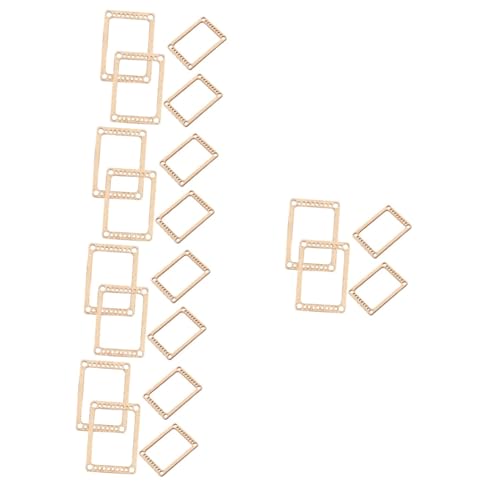 Operitacx 5 Sätze Mini Webstuhl Handcrafted Weaving Board Für Kreative DIY Projekte Platzsparend Und Langlebig Für Anfänger Und Fortgeschrittene Der Webkunst 4 Stücke * 5 von Operitacx