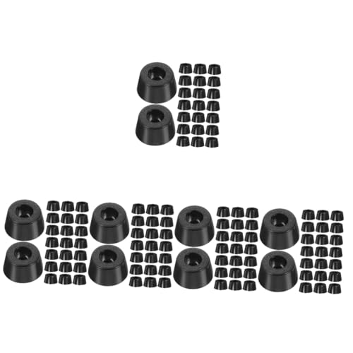 Operitacx 5 Sätze Stuhlrollen Gummipuffer Für Möbel Und Dämpfung Pads Für Bürostühle Und Möbel Einfache Installation Und Stabiler Halt 50 Stück * 5 von Operitacx