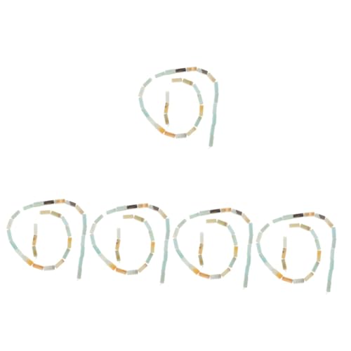 Operitacx 5 Stränge Kristallachatperlen Amethyststein Runde Perlen Für Armbänder Vasen Loom Fuse Beads Kit Röhrenperlen Zur Herstellung Von Edelsteinen Klare Fun Beads Kits Charms von Operitacx