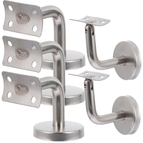 Operitacx 5 Stück Edelstahl Handlaufhalter Langlebige Wandhalterung für Treppengeländer Innen Korrosionsbeständige Geländerstütze mit Modernem Design Geeignet für Treppen und Gänge Operitacx 5 Stück Edelstahl Handlaufhalter Langlebige Wandhalterung für Treppengeländer Innen Korrosionsbeständige Geländerstütze mit Modernem Design Geeignet für Treppen und Gänge von Operitacx