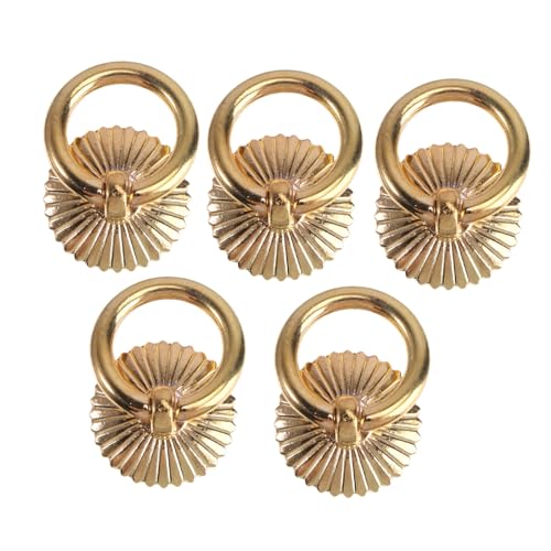 Operitacx 5 Stück Retro Schrankgriffe Gold Robuste Metallgriffe für Küchenschränke und Kommodentüren Stilvolle Ringgriffe als Ersatz für Möbel Einfache Montage Langlebig Operitacx 5 Stück Retro Schrankgriffe Gold Robuste Metallgriffe für Küchenschränke und Kommodentüren Stilvolle Ringgriffe als Ersatz für Möbel Einfache Montage Langlebig von Operitacx