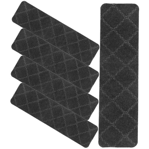 Operitacx 5 Stück Rutschfeste Teppich/Teppichlaufflächen Für Den Innenbereich Selbstklebende Rutschfeste Griffe Schwarzer Teppichboden Rutschfeste Rückseite Polyester Polyester Operitacx 5 Stück Rutschfeste Teppich/Teppichlaufflächen Für Den Innenbereich Selbstklebende Rutschfeste Griffe Schwarzer Teppichboden Rutschfeste Rückseite Polyester Polyester von Operitacx