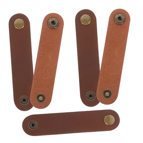 Operitacx 5 Stück Teiliges Kabel Organizer aus Kunstleder Kabelmanagement für und Audiokabel für Schreibtisch und Zuhause Langlebig und Flexibel Operitacx 5 Stück Teiliges Kabel Organizer aus Kunstleder Kabelmanagement für und Audiokabel für Schreibtisch und Zuhause Langlebig und Flexibel von Operitacx