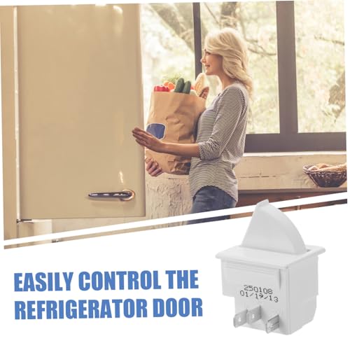 Operitacx 5 Stück Teiliges Kühlschrank Türlichtschalter Ersatz Momentary Lichtsteuerung für Gefrierschrank Automatisches Schalterkit für Gängige Kühlschrankmodelle Operitacx 5 Stück Teiliges Kühlschrank Türlichtschalter Ersatz Momentary Lichtsteuerung für Gefrierschrank Automatisches Schalterkit für Gängige Kühlschrankmodelle von Operitacx