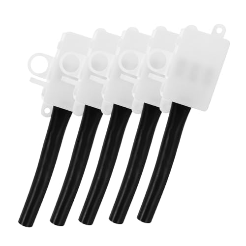 Operitacx 5 Stück Teiliges Kunststoff Anschlusskasten Elektronik Projektbox mit LED Schutz Verteiler Gehäuse Vielseitig Einsetzbar Einfache Montage für Elektrische Verdrahtung von Operitacx