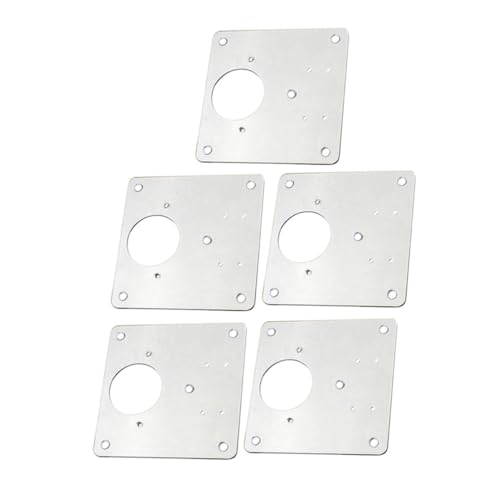 Operitacx 5 Stück Teiliges Scharnier Reparaturset Hinge Mounting Plate mit Schrauben für Möbel Schranktüren Stabil und Langlebig für Holzsofas und Tische Operitacx 5 Stück Teiliges Scharnier Reparaturset Hinge Mounting Plate mit Schrauben für Möbel Schranktüren Stabil und Langlebig für Holzsofas und Tische von Operitacx