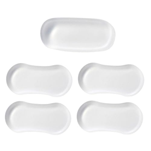 Operitacx 5 Stück Teiliges Transparente Silikonpuffer für Toilettensitz und Möbel Selbstklebend Stoßdämpfend Geräuscharm Langlebig Passend für Schranktüren und Toilettendeckel Operitacx 5 Stück Teiliges Transparente Silikonpuffer für Toilettensitz und Möbel Selbstklebend Stoßdämpfend Geräuscharm Langlebig Passend für Schranktüren und Toilettendeckel von Operitacx