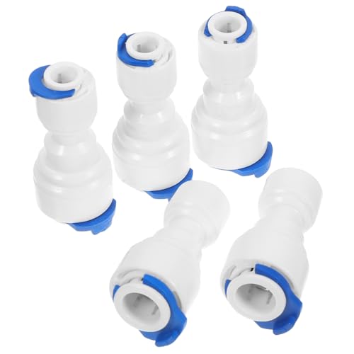 Operitacx 5 Stück Teiliges Wasserfilter Adapter bis Schnelle Verbindung für Wasserreiniger Filter und Bewässerungssysteme Installieren Bedienen Operitacx 5 Stück Teiliges Wasserfilter Adapter bis Schnelle Verbindung für Wasserreiniger Filter und Bewässerungssysteme Installieren Bedienen von Operitacx