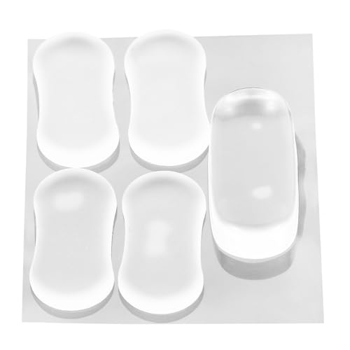 Operitacx 5 Stück Toilettensitz Transparente Silikon Dämpfer für Toilettendeckel Rutschfeste Geräuschdämpfende Gummipuffer für Einfaches Anbringen und Hohen Bad und Wc Operitacx 5 Stück Toilettensitz Transparente Silikon Dämpfer für Toilettendeckel Rutschfeste Geräuschdämpfende Gummipuffer für Einfaches Anbringen und Hohen Bad und Wc von Operitacx