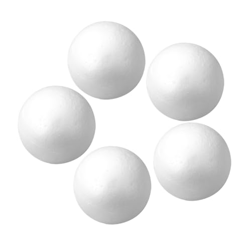 Operitacx 5stücke Leere Styroporkugeln Zum Basteln Kleine Runde Weiße Schaumstoffkugeln Für Schule DIY-projekte Kinderzimmer Und Partydekoration Operitacx 5stücke Leere Styroporkugeln Zum Basteln Kleine Runde Weiße Schaumstoffkugeln Für Schule DIY-projekte Kinderzimmer Und Partydekoration von Operitacx