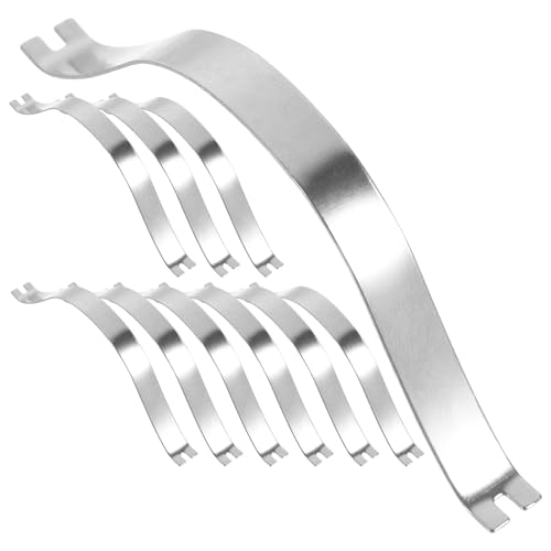Operitacx 50 Stück Aluminium Fotorahmen Federklammern Rückwand Clips, DIY-Bilderrahmen-Werkzeuge Zum Befestigen Und Stabilisieren Von Bilderrahmen, Unsichtbare Halterungen Für Foto- Und Kunstwerke Operitacx 50 Stück Aluminium Fotorahmen Federklammern Rückwand Clips, DIY-Bilderrahmen-Werkzeuge Zum Befestigen Und Stabilisieren Von Bilderrahmen, Unsichtbare Halterungen Für Foto- Und Kunstwerke von Operitacx