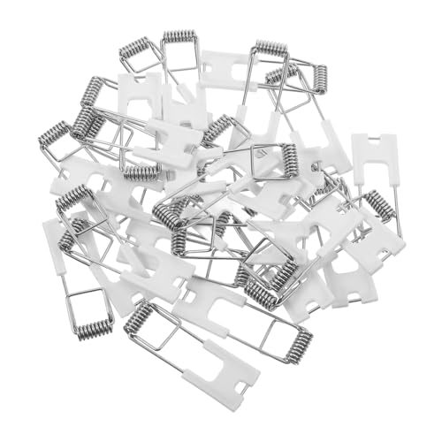Operitacx 50 Stück Federklammern für Deckeneinbauleuchten Stabile Halteklammern für Downlights Robuste Federclips zur Sicheren Befestigung von Einbauleuchten Einfache Montage Kompatibel mit Operitacx 50 Stück Federklammern für Deckeneinbauleuchten Stabile Halteklammern für Downlights Robuste Federclips zur Sicheren Befestigung von Einbauleuchten Einfache Montage Kompatibel mit von Operitacx