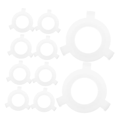 Operitacx 50 Stück Lampenschirm Adapterringe zu Lampenfassung Weiß Kunststoff Kompatibel für Decken- Tisch Pendelleuchten Einfache Montage Sichere Fixierung für Reparaturen Operitacx 50 Stück Lampenschirm Adapterringe zu Lampenfassung Weiß Kunststoff Kompatibel für Decken- Tisch Pendelleuchten Einfache Montage Sichere Fixierung für Reparaturen von Operitacx