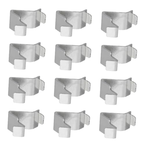 Operitacx 50 Stück Metall Regalhalter Tragfähige Regalklammern Aktenschrank Fachträger Verstellbar für Küchenbücherregal Vielseitig Einsetzbar Stabil und Langlebig von Operitacx