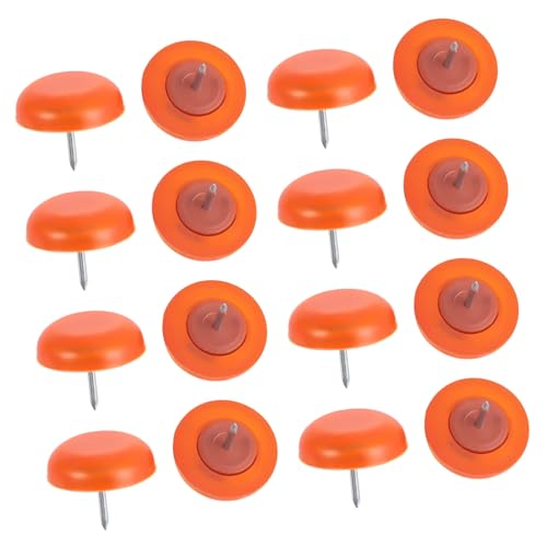 Operitacx 50 Stück Teiliges Möbelgleiter mit PVC Nagelaufsatz rutschfeste Bodenschoner für Stuhl und Tischbeine Langlebige Möbelgleiter mit Schlagdämpfung Geeignet für Holzmöbel und von Operitacx
