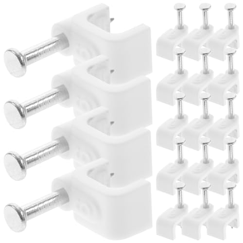 Operitacx 500 Stück Kabelclips für Wandmontage Selbstklebende Kabelhalter für Kabelmanagement für Tv Kabel Ethernet USB und Mehr und Langlebig Operitacx 500 Stück Kabelclips für Wandmontage Selbstklebende Kabelhalter für Kabelmanagement für Tv Kabel Ethernet USB und Mehr und Langlebig von Operitacx