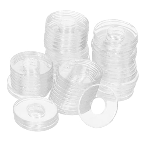 Operitacx 500 Stück Transparente Flachdichtungen Hitzebeständige Isolierende Vinyl Unterlegscheiben für Duschgriff Schrauben Langlebige Verschleißfeste Befestigungsringe Operitacx 500 Stück Transparente Flachdichtungen Hitzebeständige Isolierende Vinyl Unterlegscheiben für Duschgriff Schrauben Langlebige Verschleißfeste Befestigungsringe von Operitacx
