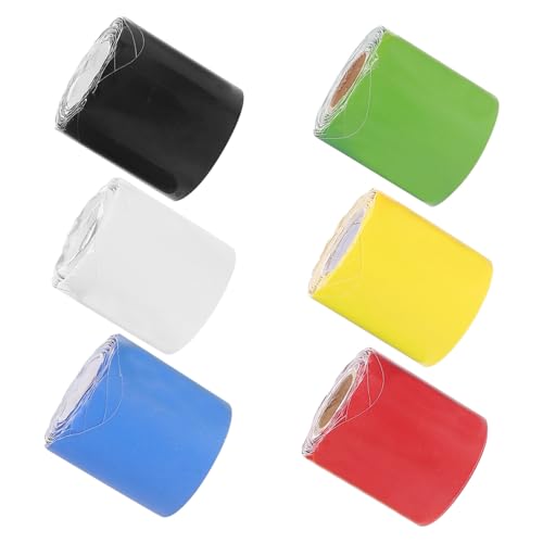 Operitacx 6 Rollen Wasserdichte Pinnwand Bordüre Farbenfroher Cartoon Border Trim für Klassenzimmer Tafel Dekoration DIY Schwarzes Brett Randaufkleber ohne Kleber Operitacx 6 Rollen Wasserdichte Pinnwand Bordüre Farbenfroher Cartoon Border Trim für Klassenzimmer Tafel Dekoration DIY Schwarzes Brett Randaufkleber ohne Kleber von Operitacx