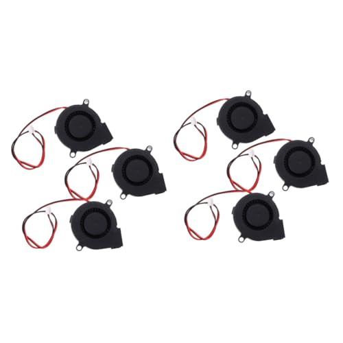 Operitacx 6 STK Druckerlüfter Mini-zubehör Dc-gebläse Für 3D-drucker 3D Drucker Dc Gebläselüfter Elektrischer Heizkörper Leiser Luftkühler Für 3D-drucker Komponente Abs Dc12v Turbine von Operitacx