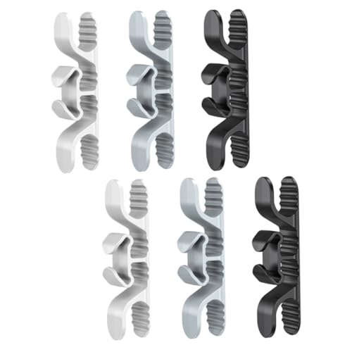 Operitacx 6 Stck Teiliges Kabelhalter Selbstklebend für Küchengeräte Kabel Stromkabel Organizer in Weiß und Schwarz Praktischer Kabelaufbewahrer zur Vermeidung von Kabelchaos Operitacx 6 Stck Teiliges Kabelhalter Selbstklebend für Küchengeräte Kabel Stromkabel Organizer in Weiß und Schwarz Praktischer Kabelaufbewahrer zur Vermeidung von Kabelchaos von Operitacx