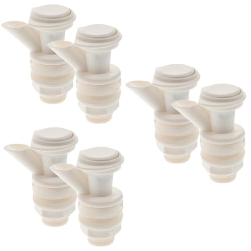 Operitacx 6 Stck. Wasserhahn Spender Tap Ersatz für Wasserkocher und Glaskaraffen Wiederverwendbarer Wasserspender für Getränke Einfach zu Bedienen Geruchsneutral Druckknopfdesign Operitacx 6 Stck. Wasserhahn Spender Tap Ersatz für Wasserkocher und Glaskaraffen Wiederverwendbarer Wasserspender für Getränke Einfach zu Bedienen Geruchsneutral Druckknopfdesign von Operitacx