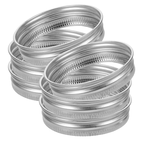 Operitacx 6 Stück Einmachglas Einsatzdeckel Für Einmachgläser Mit Breiter Öffnung Metall Blumendeckel Einsatzgitter Blumen Organizer Mit Strohhalmloch Operitacx 6 Stück Einmachglas Einsatzdeckel Für Einmachgläser Mit Breiter Öffnung Metall Blumendeckel Einsatzgitter Blumen Organizer Mit Strohhalmloch von Operitacx